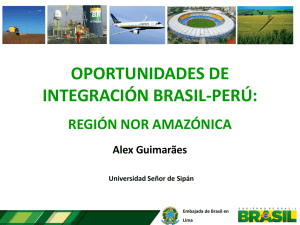 oportunidades de integración brasil-perú