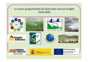 Presentación del Programa de Desarrollo Rural de Aragón 2014-2020