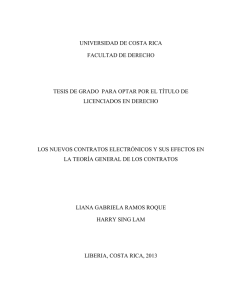 universidad de costa rica facultad de derecho tesis de grado para
