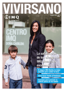 La satisfacción de los clientes de IMQ alcanza la excelencia La