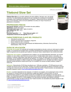 Titebond Slow Set - Franklin Adhesives and Polymers