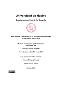 Universidad de Huelva Departamento de Historia II y Geografía