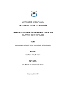 tutora - Repositorio Universidad de Guayaquil