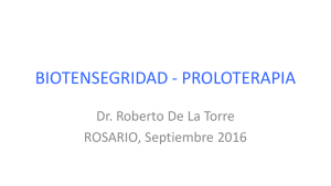 Biotensegridad-Proloterapia – DR. ROBERTO DE LA TORRE