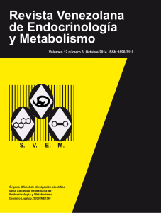 the PDF file - Sociedad Venezolana de Endocrinología y
