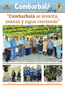 Revista Cuenta Pública 2015 - I. Municipalidad de Combarbalá