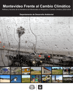 Montevideo frente al cambio climático