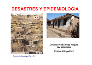 Diapositiva 1 - DISASTER info DESASTRES