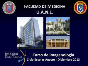 curso de imagenología - Facultad de Medicina de la UANL