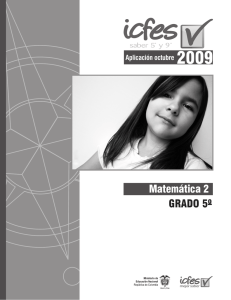 Matemática 2 GRADO 5º