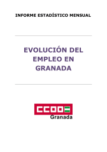 Informe sobre el empleo en Granada con datos de la EPA, el paro y