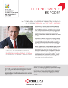 Folleto Sector Legal - KYOCERA Document Solutions