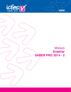 Módulo Enseñar SABER PRO 2014 - 2
