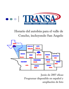 New Bus Schedule span for web - Concho Valley Council of