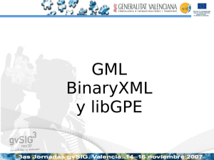 GML BinaryXML y libGPE