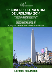 libro de resumenes - Sociedad Argentina de Urología