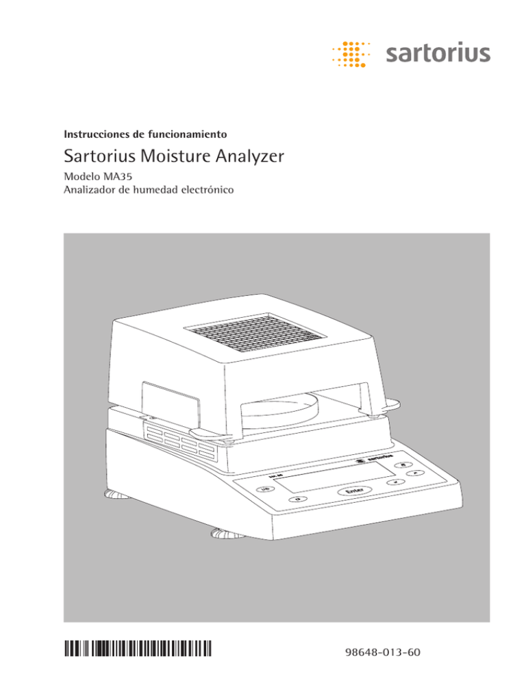 Sartorius Moisture Analyzer