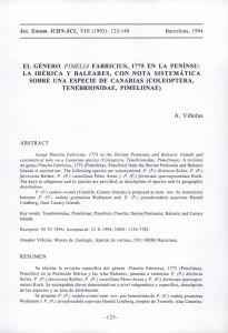 VIII Sessió Conjunta d`Entomología (1993) S -2 -K3