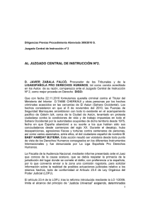 AL JUZGADO CENTRAL DE INSTRUCCIÓN Nº2.