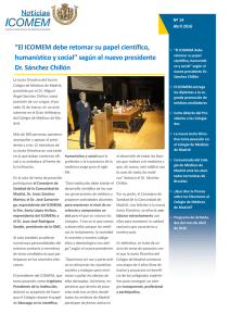 Ver última newsletter - Ilustre Colegio de Médicos de Madrid