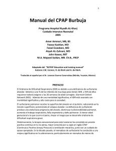 Manual del CPAP burbuja - Renovación de nuestra organización