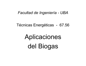 Aplicaciones del Biogas 1C 07