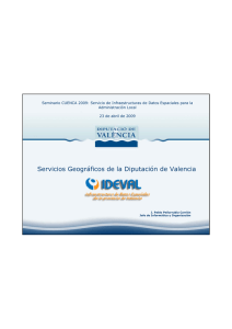 Servicios Geográficos de la Diputación de Valencia