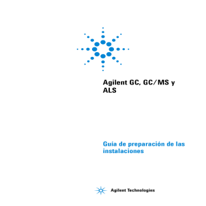 Agilent GC 7820A Guía de preparación de las instalaciones