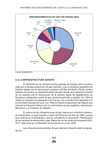 4.3.2.3 infraestructura gasista - Junta de Comunidades de Castilla