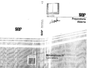 Libro de Matemáticas IV