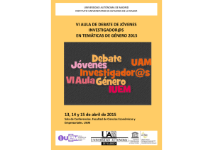 IUEM VI Aula de Debate - Universidad Autónoma de Madrid