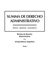 summa de derecho administrativo