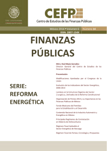 Revista Finanzas Públicas >> México 2014 >> Número 14