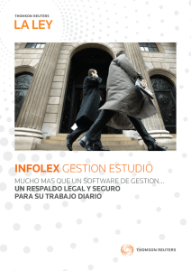 InfOLEx gestion estudio - Informativo Caballero Bustamante