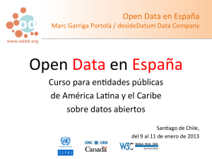 Open Data en España