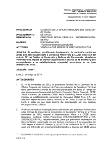 Resolución N° 1666-2014/SPC