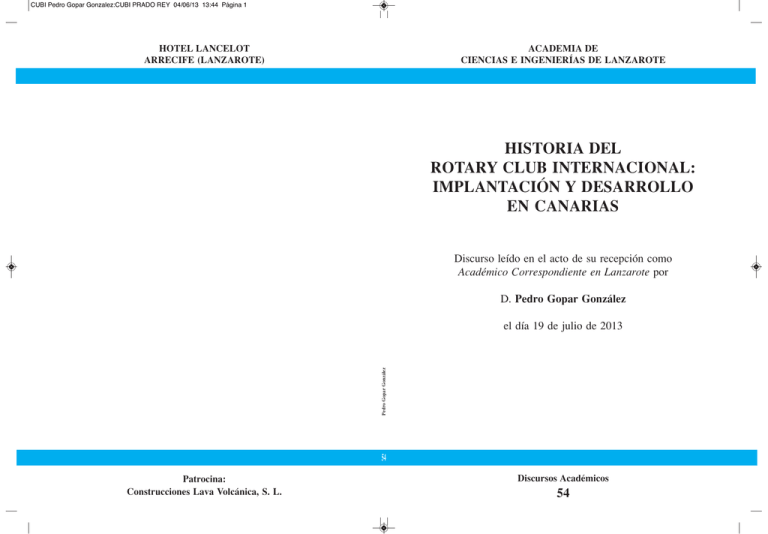 Historia Del Rotary Club Internacional