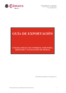 guía de exportación - Cámara de Comercio, Industria y Navegación