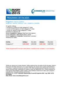 Programa 5 > Opcion 3 partidos Sudafrica v. Samoa + Escocia v
