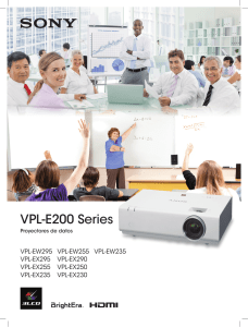 VPL-E200 Series