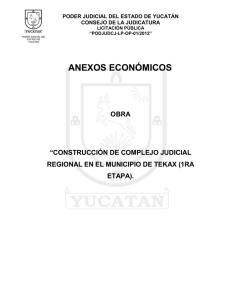 anexos económicos - Consejo de la Judicatura del Poder Judicial