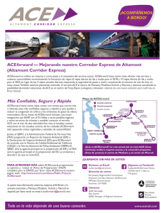 ACEforward — Mejorando nuestro Corredor Express de Altamont