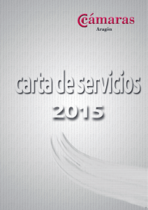 CAC_Carta de servicios 2015.indd - Consejo Aragonés de Cámaras