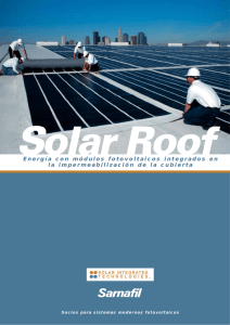 Folleto Solar Roof español