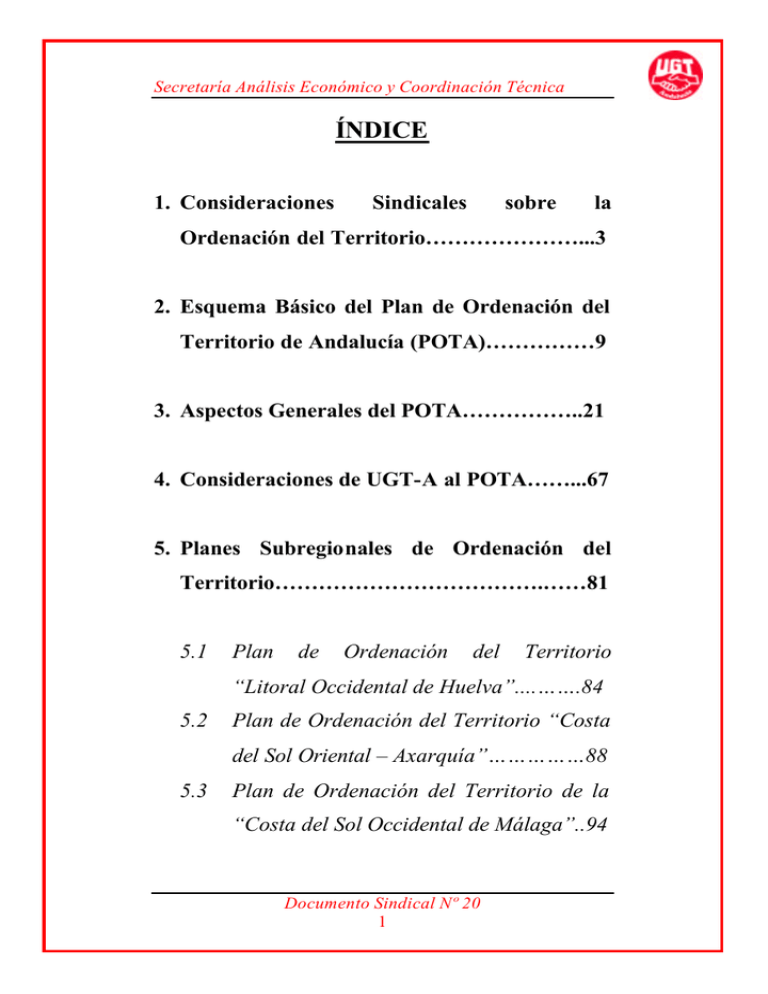 Documento Sindical POTA