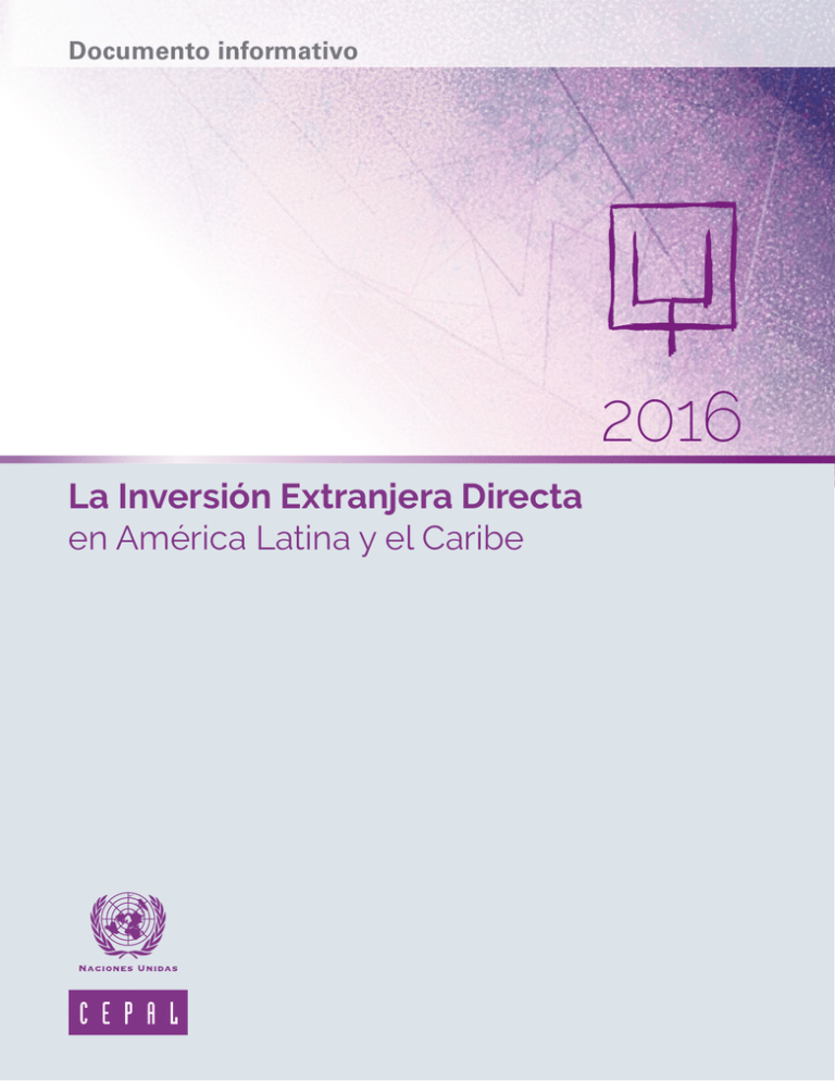 La Inversión Extranjera Directa