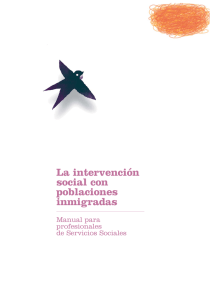 La intervención social con poblaciones inmigradas