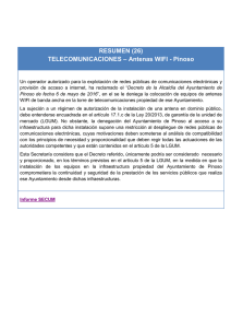 26.57 TELECOMUNICACIONES – Antenas WIFI