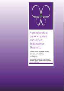 Aprendiendo a conocer y vivir con Lupus Eritematoso