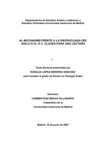 Conclusión - Biblos-e Archivo - Universidad Autónoma de Madrid